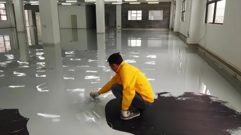 双峰防腐防静电地坪,防腐防静电自流平地坪